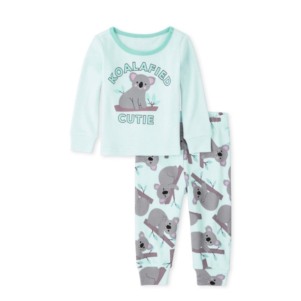 The Children’s Place Toddler Girls Koala Snug Fit Cotton Pajamas 3T